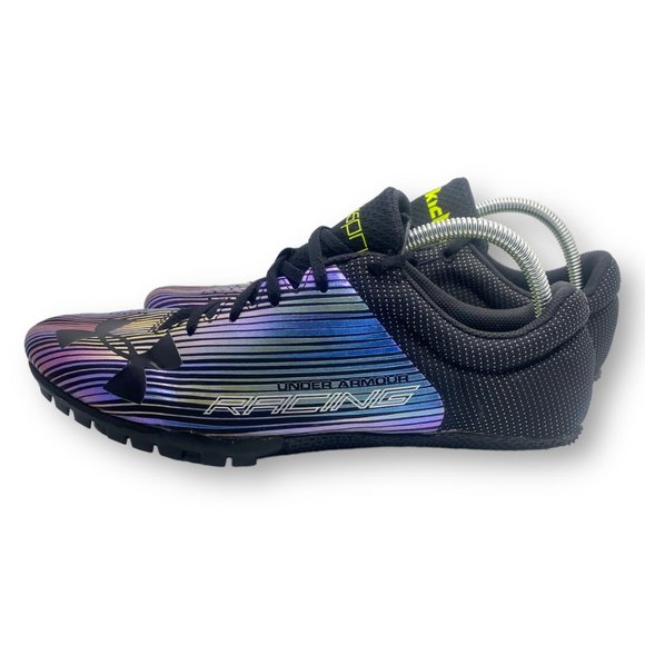 Under Armour Kick Sprint Men's 1273939-004 Fast Run Racing Shoes Size 11.5 - Picture 7 of 9